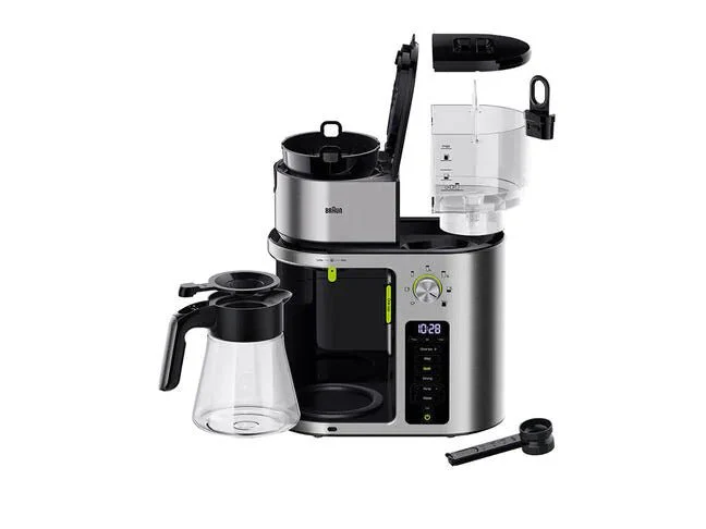 Braun KF9170SI  Multi Serve Drip Coffee Machine + Hot water Stainless Steel 220 v 240 volts 50 hz