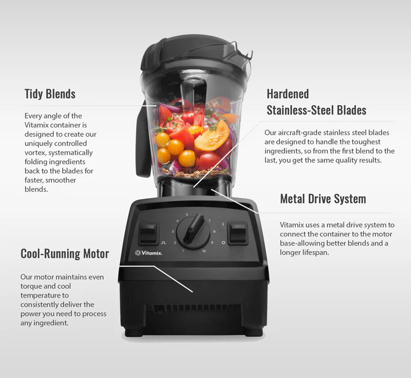 Vitamix Blender 220 volts E320/220v 220v 240 volts with Additional Mini Wet Jar