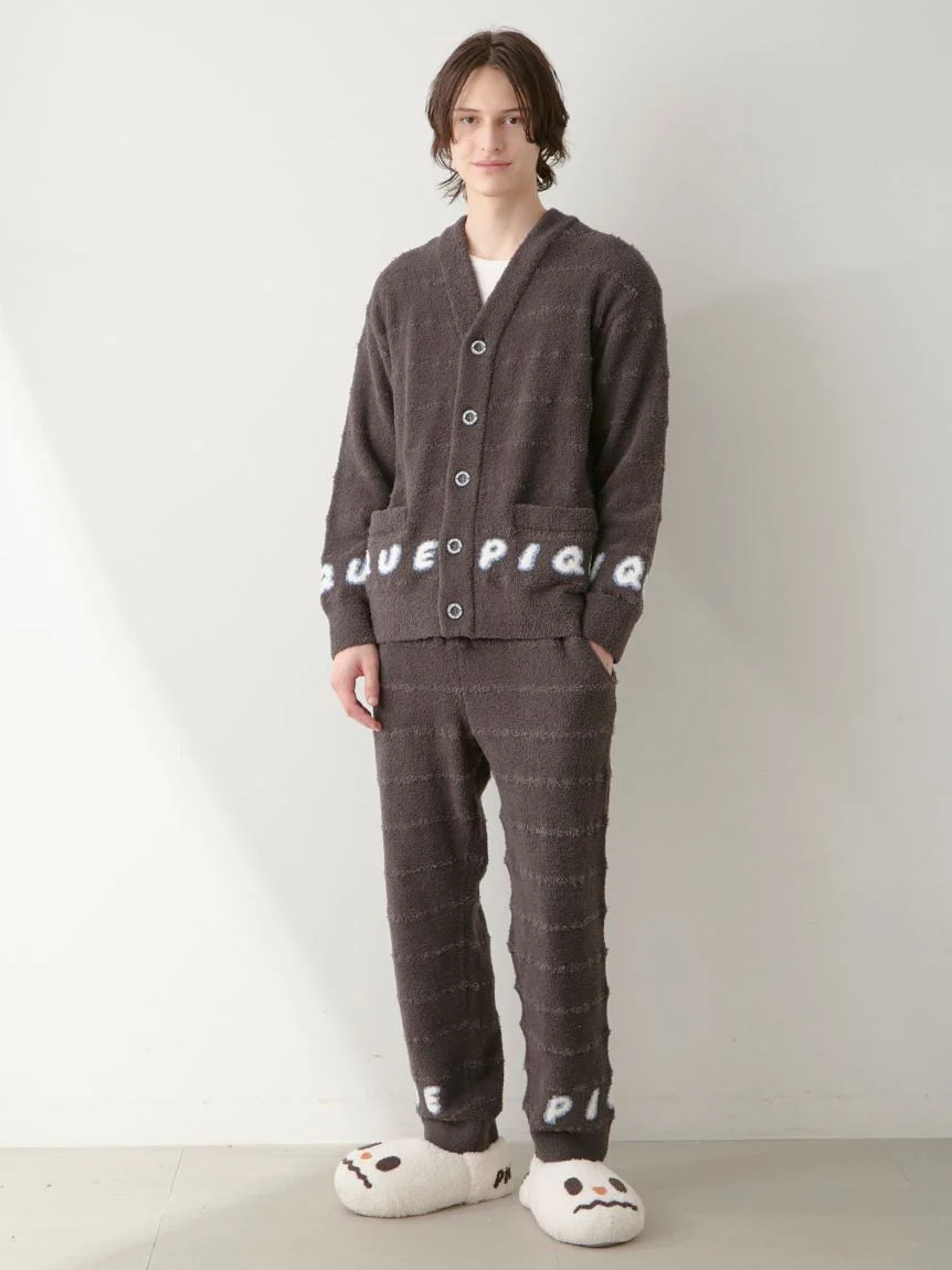 Night & Sweets MENS Baby Moco Pique Logo Jacquard Pants