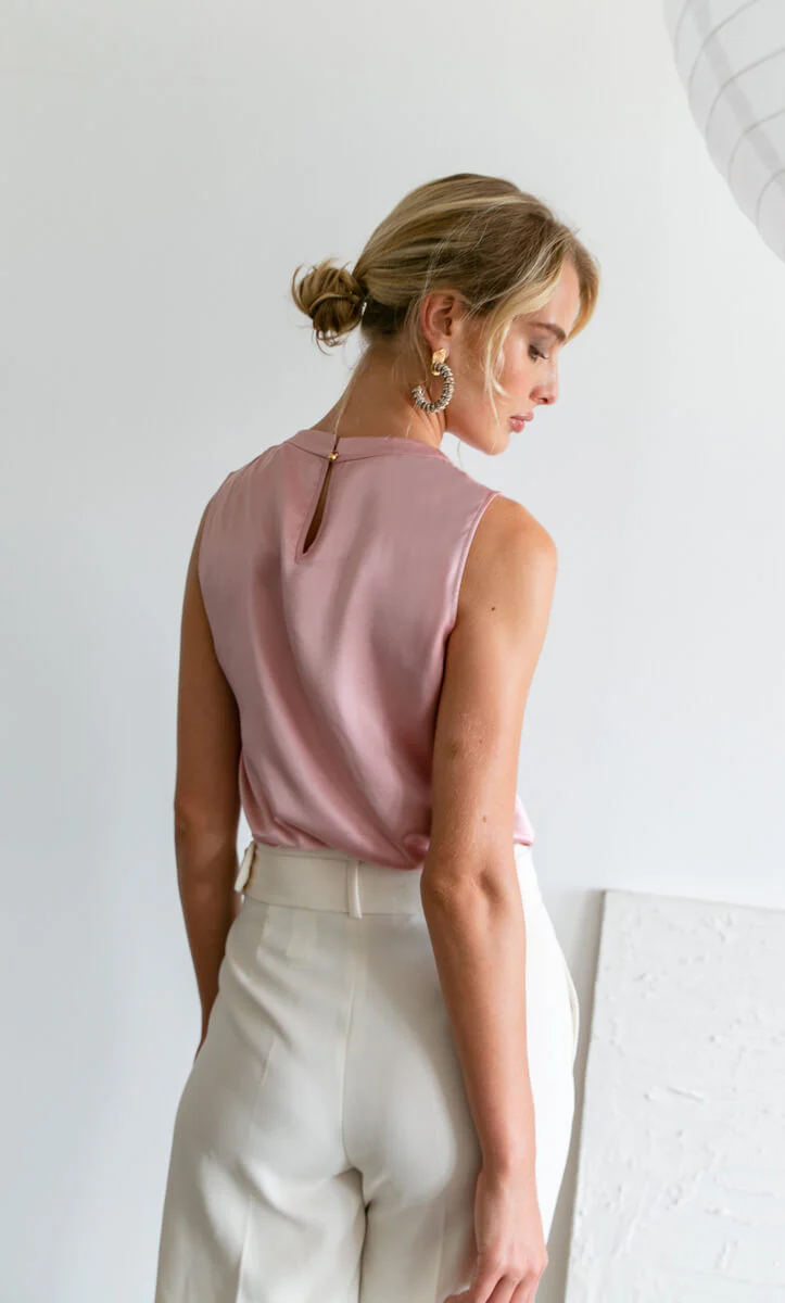 Giada Silk Shell Tank