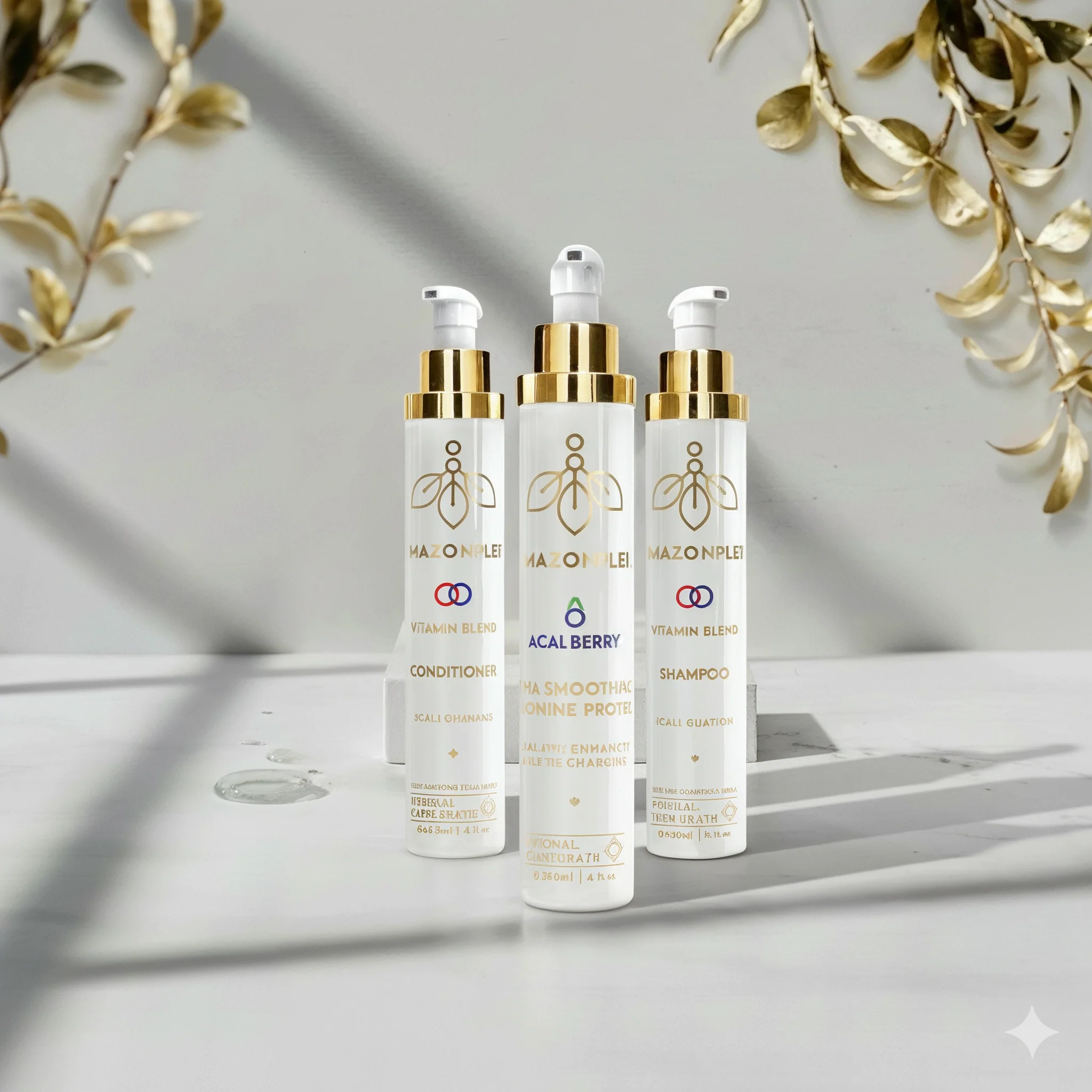 Amazonplex Açai™ Hair Straightening Intro Set 120 ml (4.0 fl. oz)