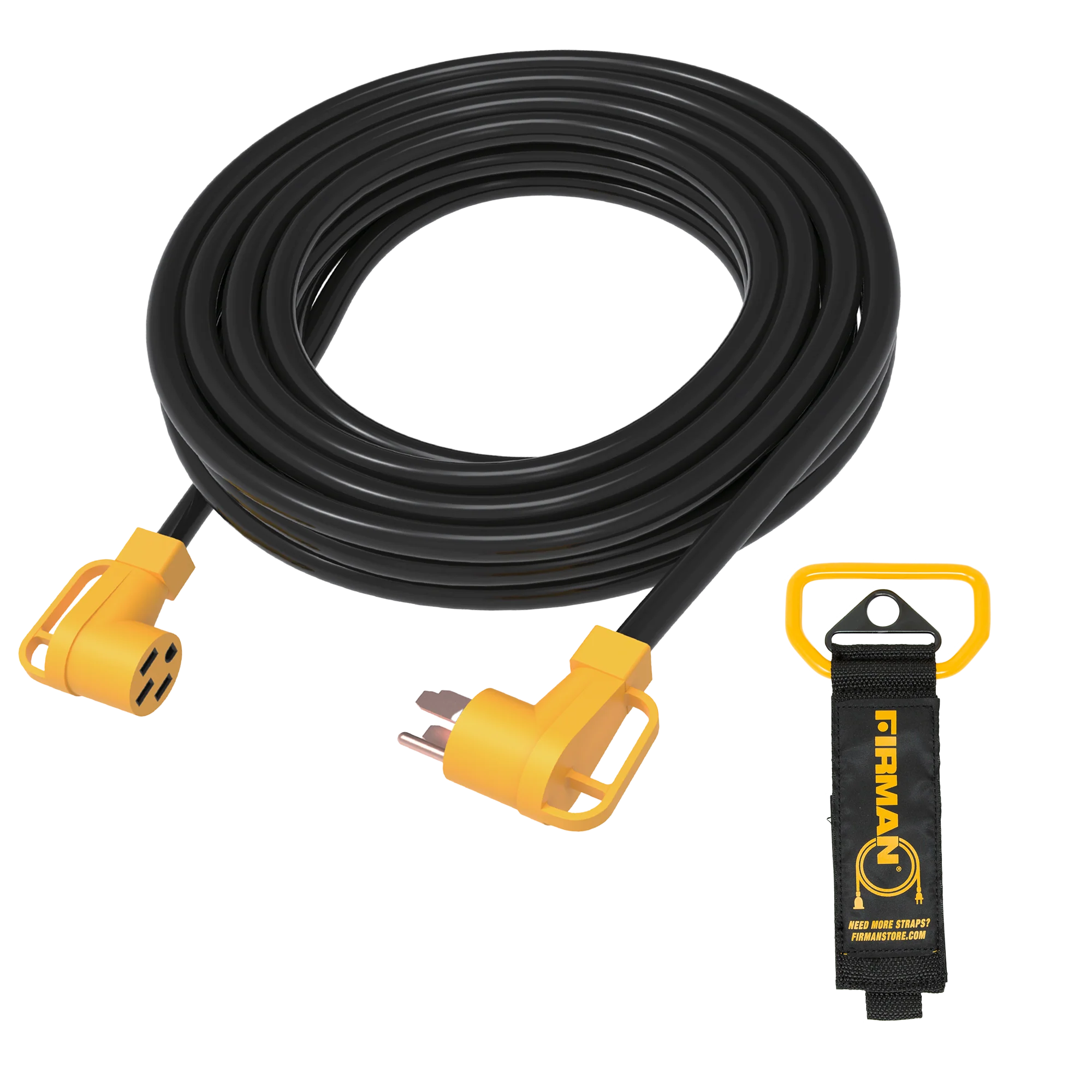 Heavy Duty 14-50P to 14-50R 25' Extension Power Cord