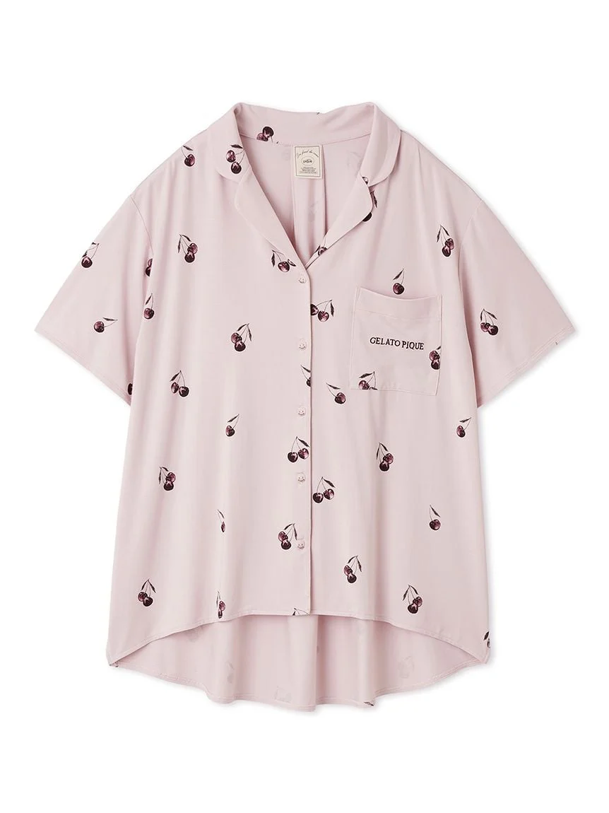 Cool Rayon Cherry Shirt