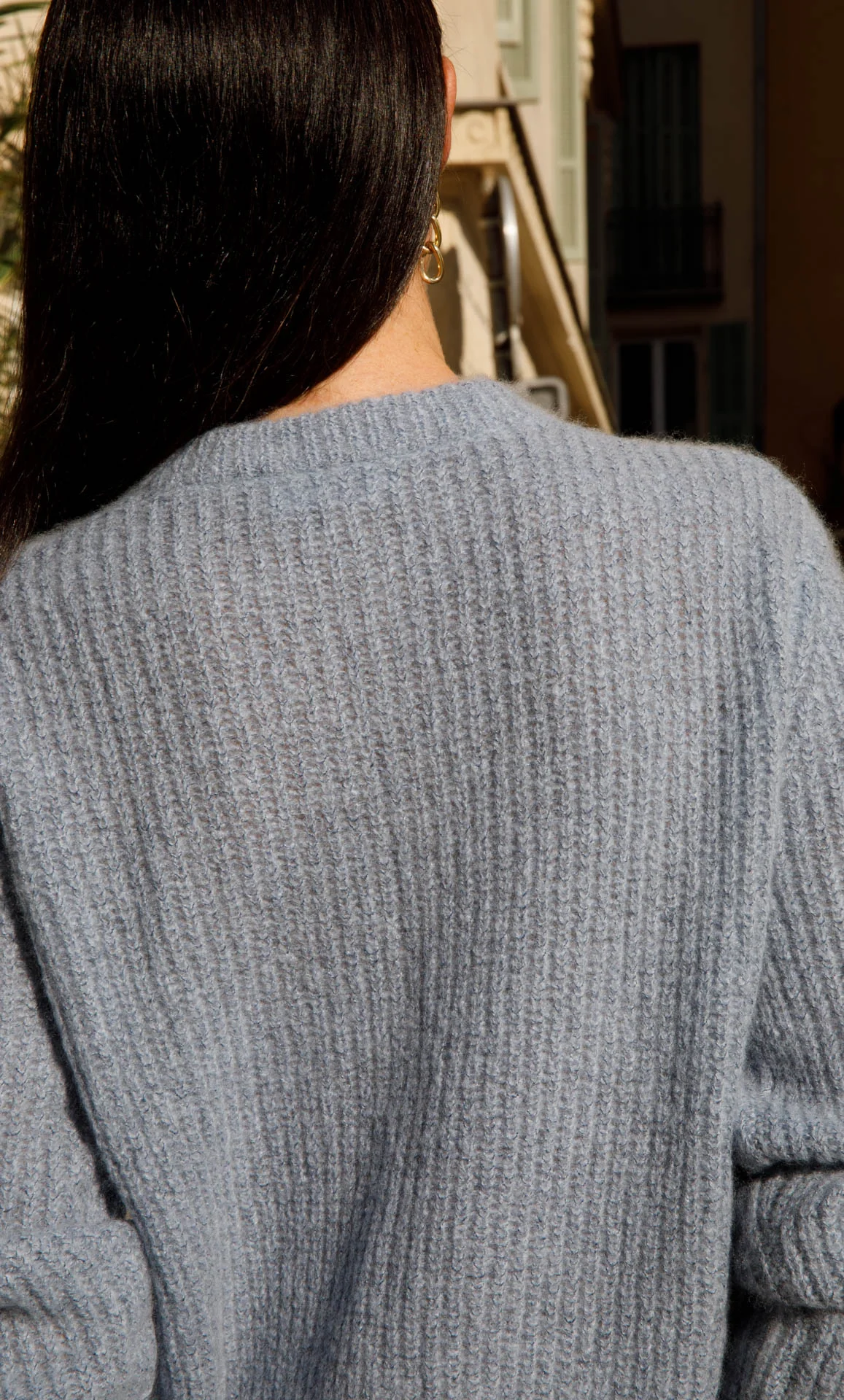 Bianca Boucle Cashmere Cardigan