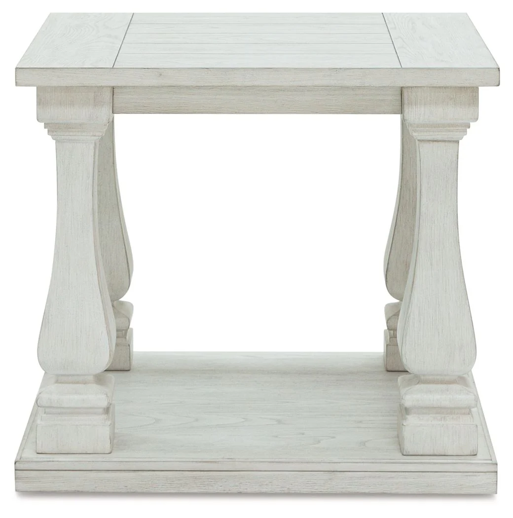 Arlendyne - Rectangular End Table - Antique White