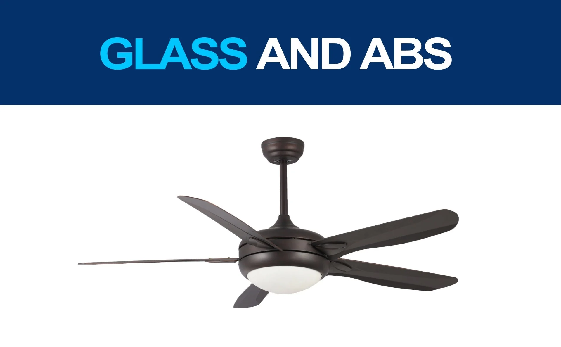 Daewoo 220 volt ceiling fan DARK BRONZE with LED light remote 5 blades 220v 240 volts 50 hz  DE56CDNB01