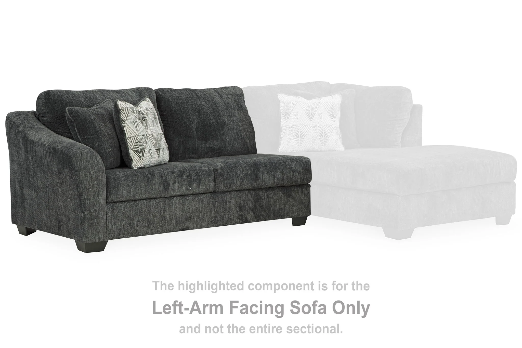 Biddeford - Laf Sofa - Shadow