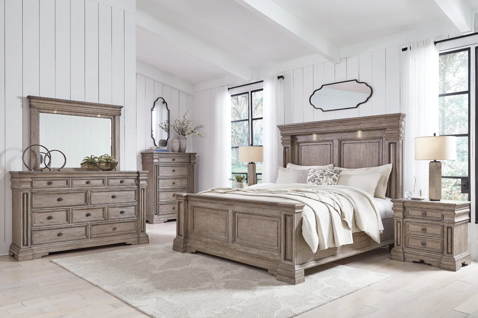Blairhurst Brown Panel Bedroom Set