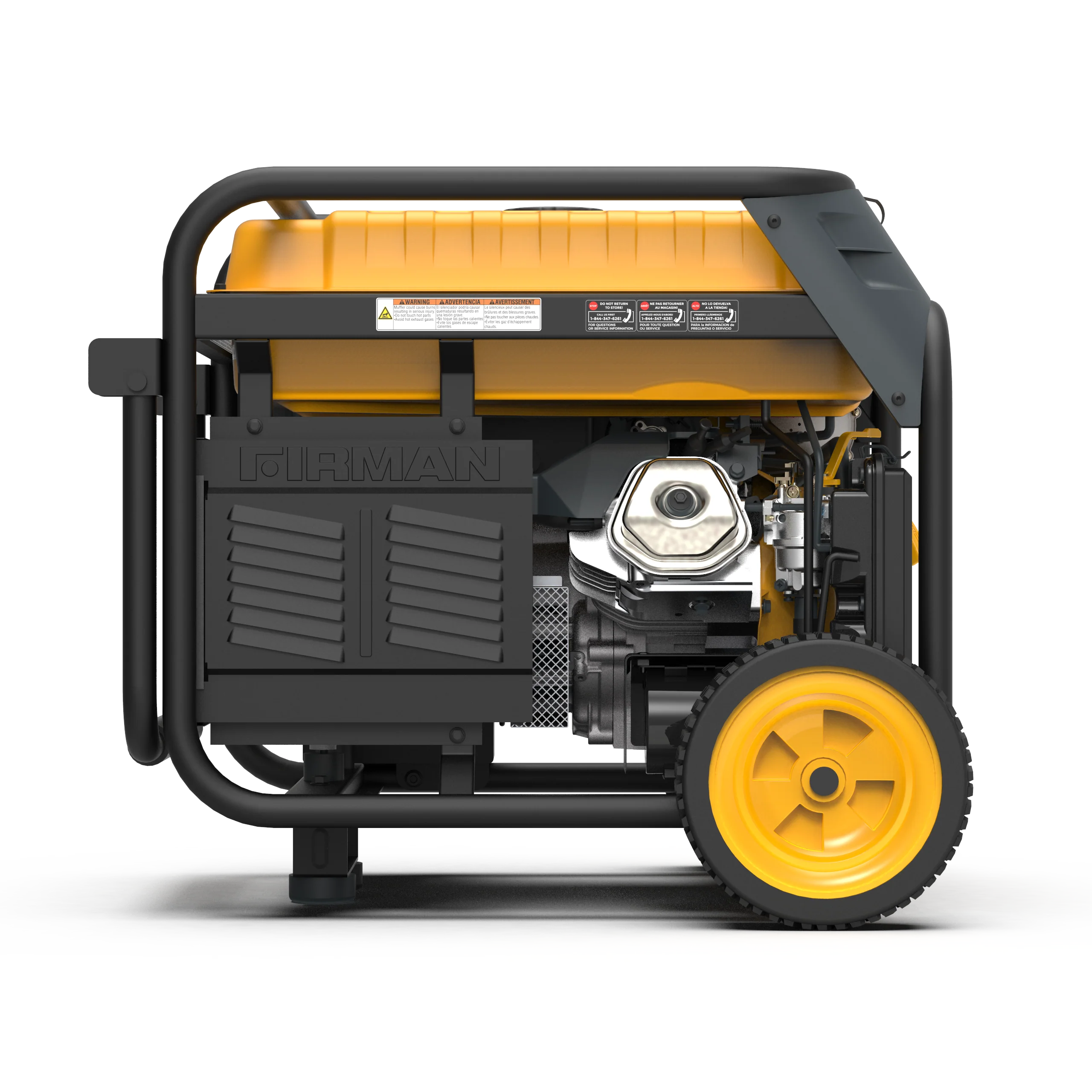 Dual Fuel Portable Generator 7500W Electric Start 120/240V