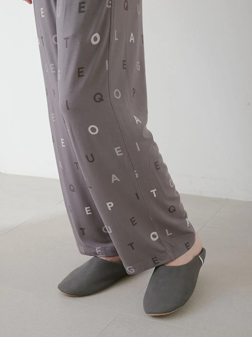 Rayon Logo Motif Men's Lounge Pants