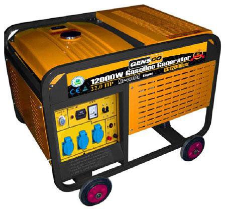 Gensco GG12000 10 KVA 10000 Watts Portable GAS Generator 220/240 Volts