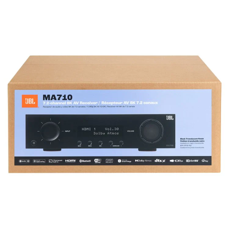 JBL MA710 220 Volt Receiver 鈥?7.2 Channel 8K 220V Amplifier