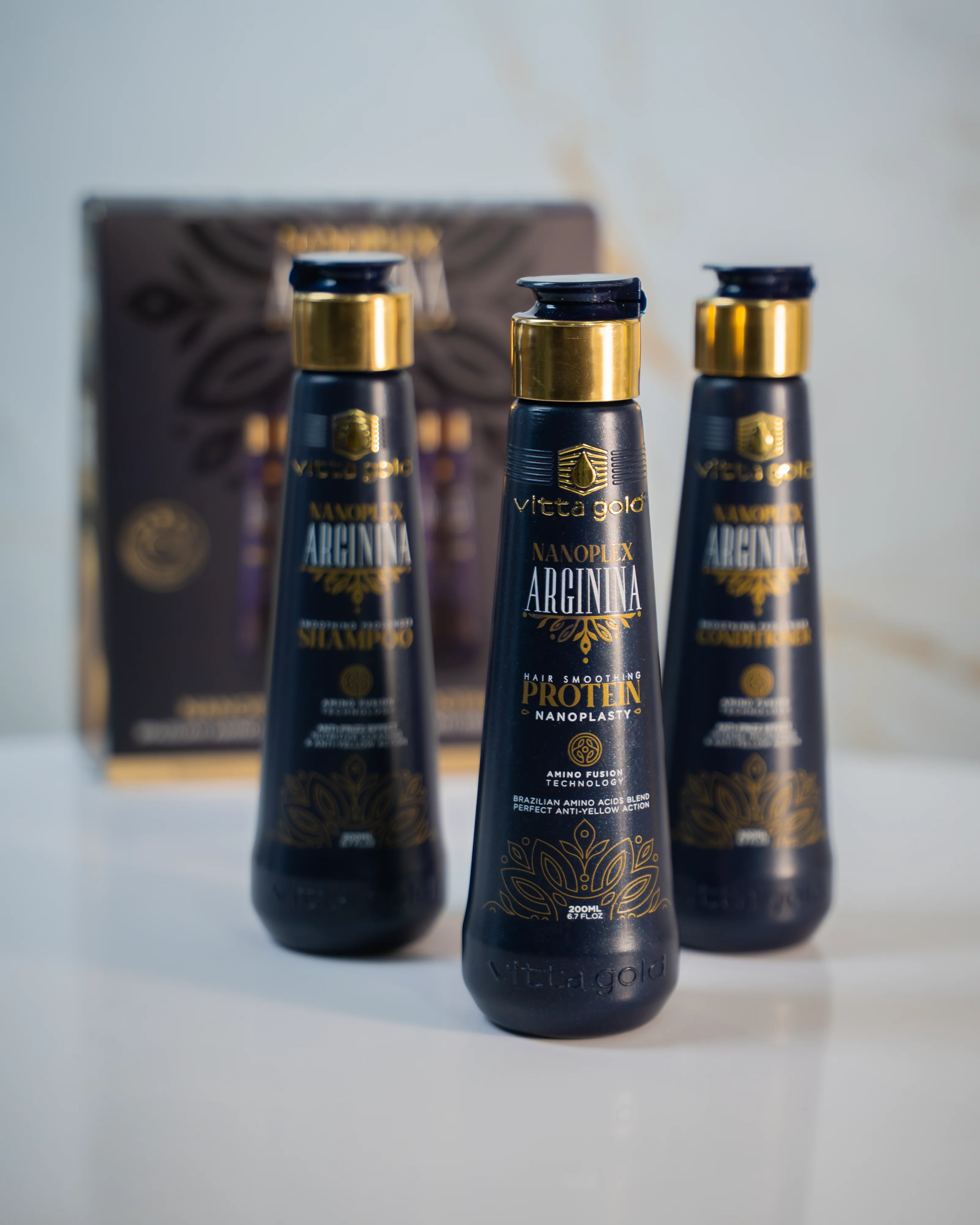 Nanoplex Arginina™ Hair Straightening Intro Set 200ml (6.7 fl.oz)