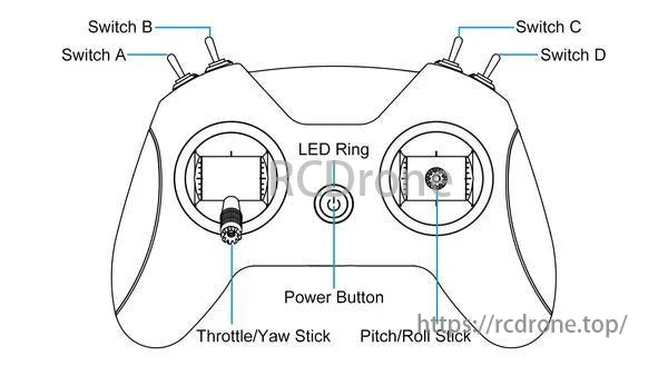 BETAFPV LiteRadio 2 SE Radio Transmitter - ExpressLRS Racing Drone Remote Control 8 Channel 2.4G Parts For BETAFPV Cetus PRO FPV