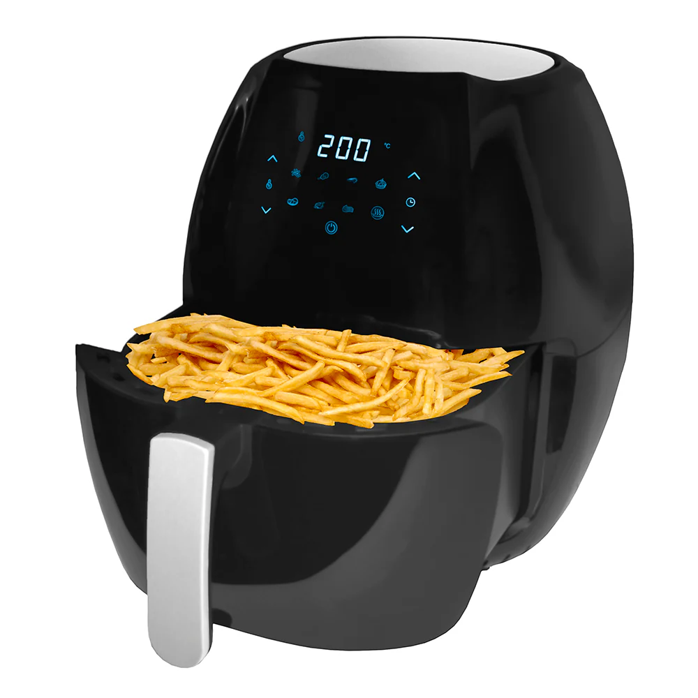 8L Digital Air Fryer, 1800W, Non-Stick, 8 Cooking Programs