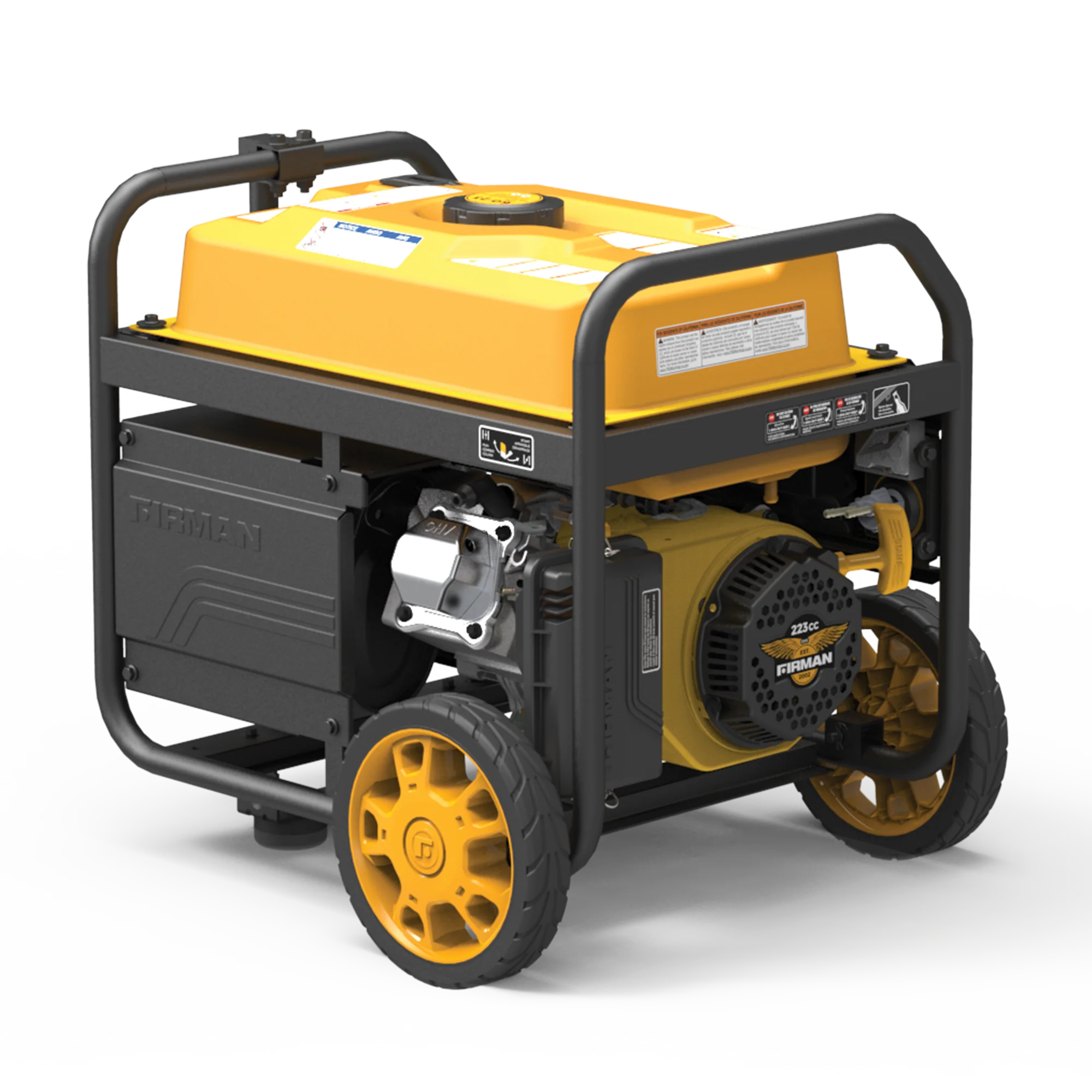 Gas Portable Generator 5000W Remote Start 120V