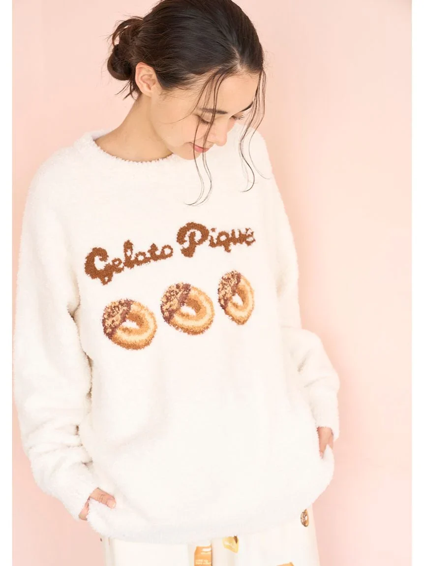 Donut Jacquard Pullover