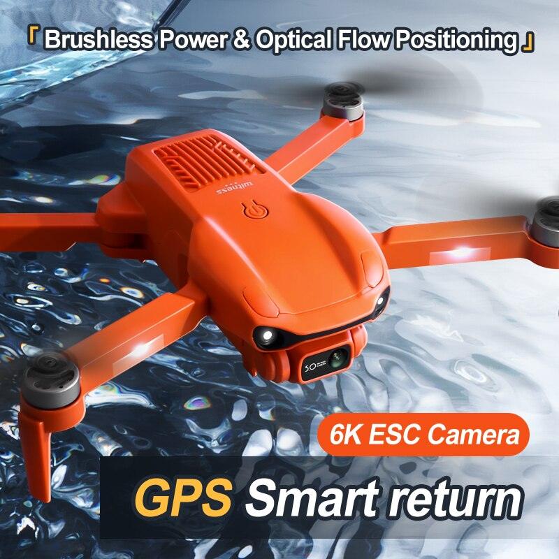 F12 GPS Drone - 4K HD professional 6K HD Dual Camera Wi-Fi FPV RC helicopter Brushless Foldable Quadcopter RC Distance 2KM Professional Camera Drone