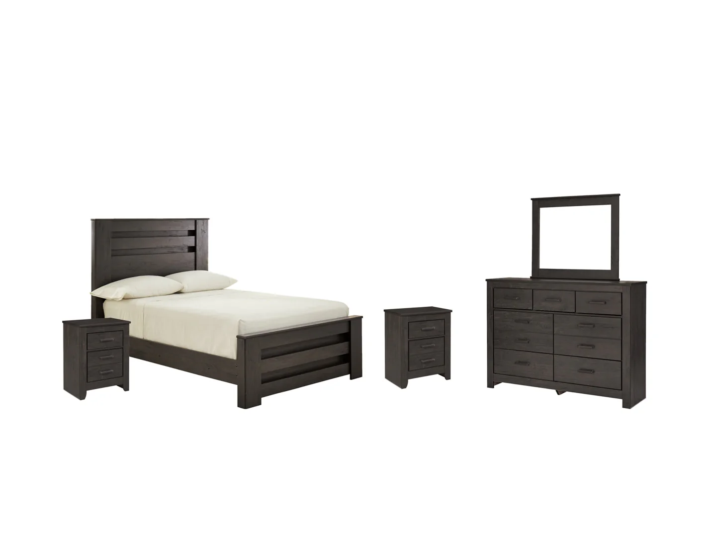 Brinxton Grey Panel Bedroom Set