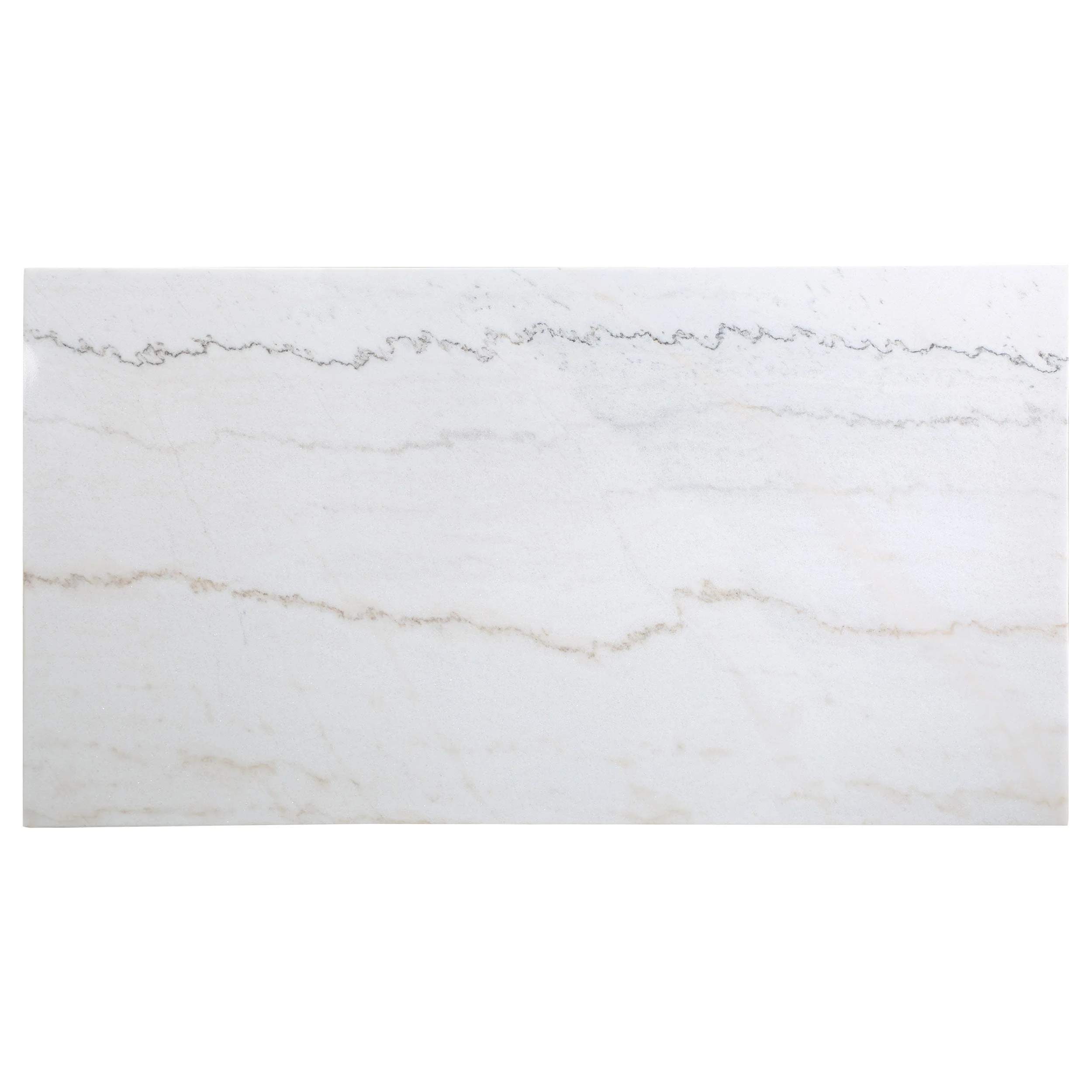 Aldrich  Marble Counter Height Dining Table Set White