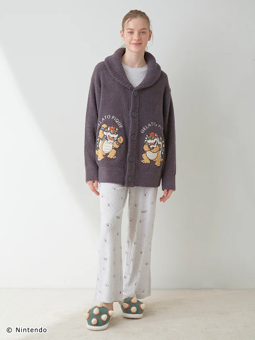 SUPER MARIO™️ UNISEX Baby Moco Jacquard Shawl Cardigan