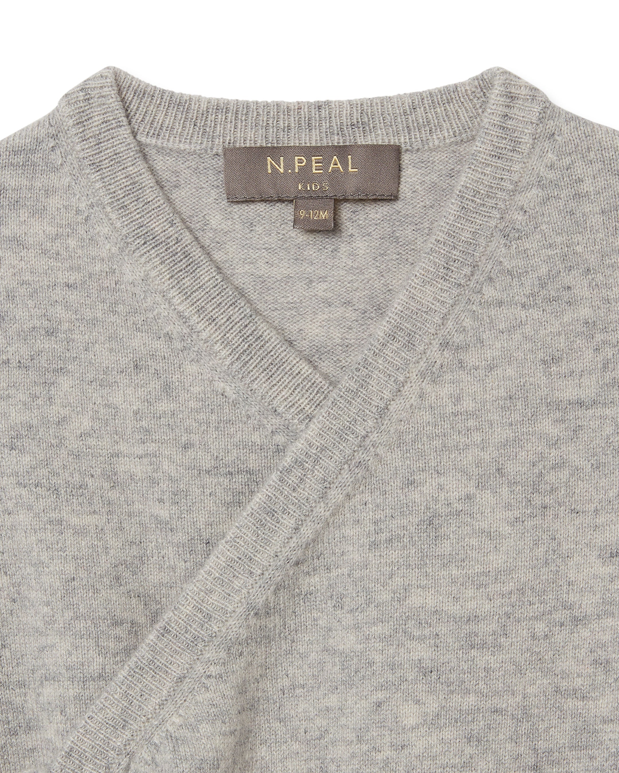 Wrap Cashmere Cardigan Fumo Grey