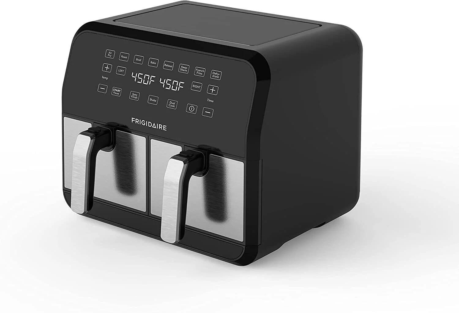 Frigidaire 8 Liter Dual Basket Electric Air Fryer 2460 Watts FD2480 220 Volt