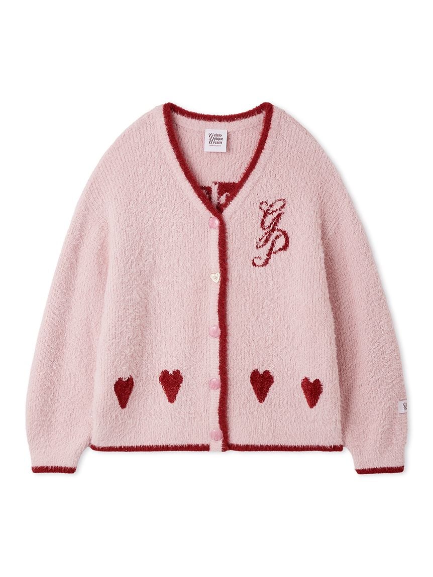 Glittering Feather Cardigan