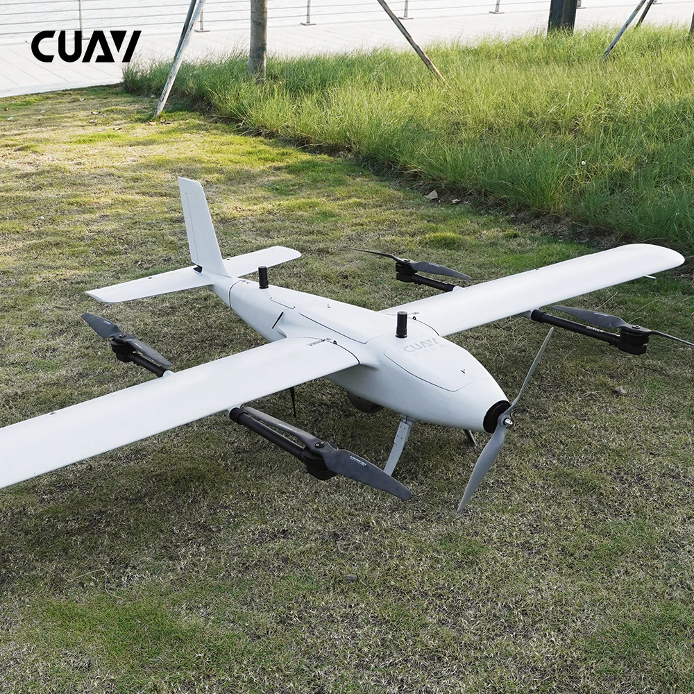 CUAV Raefly VT260 VTOL - 260KM Range 2650mm Wingspan 210 Minutes 2.5KG Payload Carbon Fiber VTOL UAV for Surveying Mapping Fixed Wing Airplane Drone