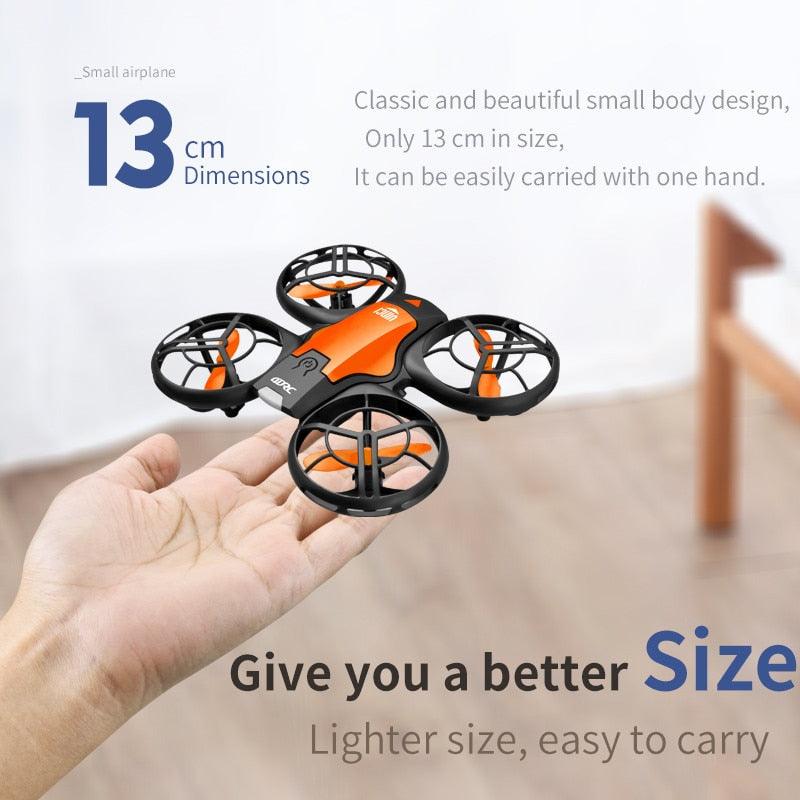 4DRC V8 Mini Drone - 4K 1080P HD Wide Angle Camera WiFi FPVDrone Height Keep Foldable Quadcopter Toy Gift