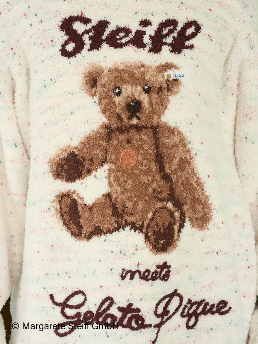 [Steiff] Powder 55PB Jacquard Pullover