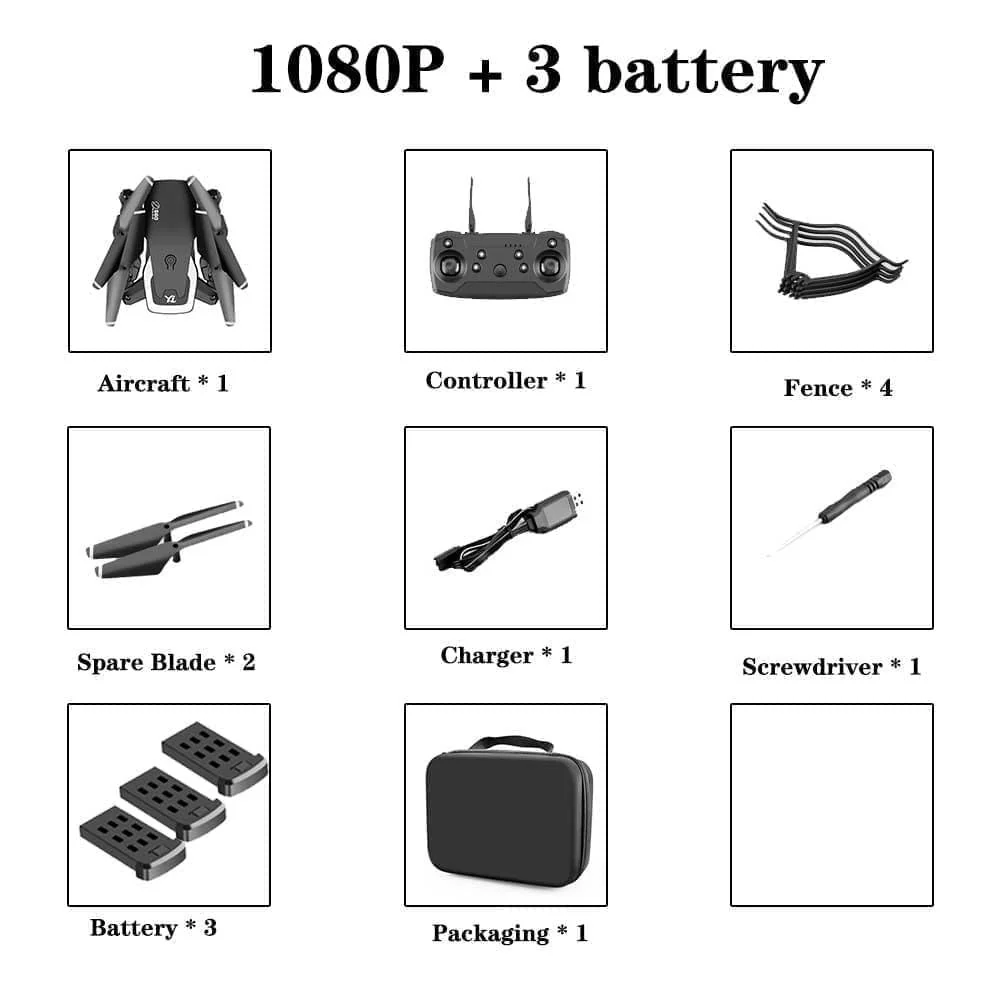 2024 NEW Drone 4k profession HD Wide Angle Camera 1080P WiFi Fpv Drone Dual Camera  Height Keep Drones Camera Helicopter Toys