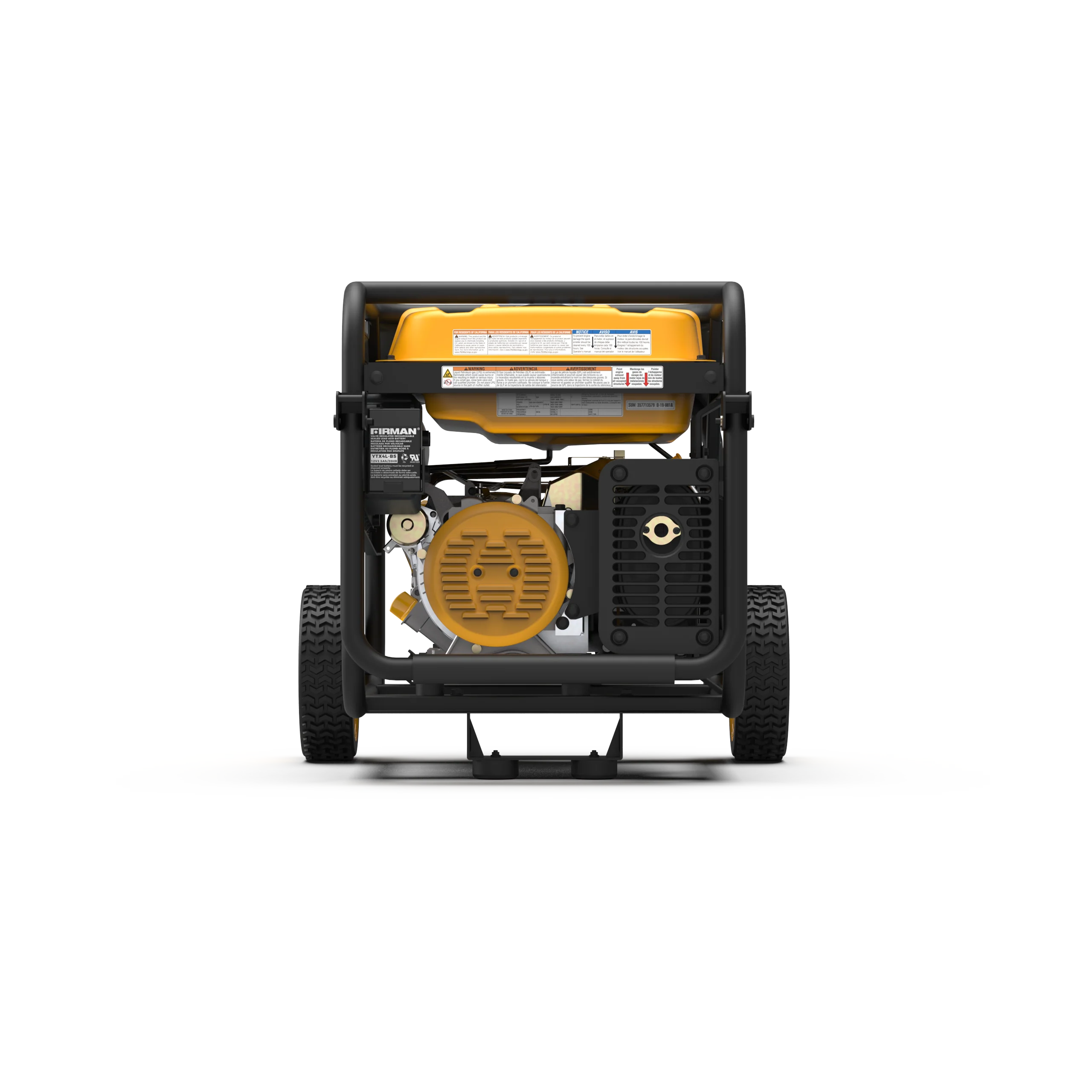 Dual Fuel 5700W Portable Generator Recoil Start 120/240V