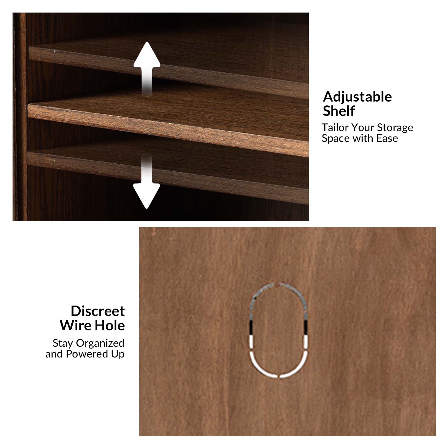 Armin TV Stand in Walnut