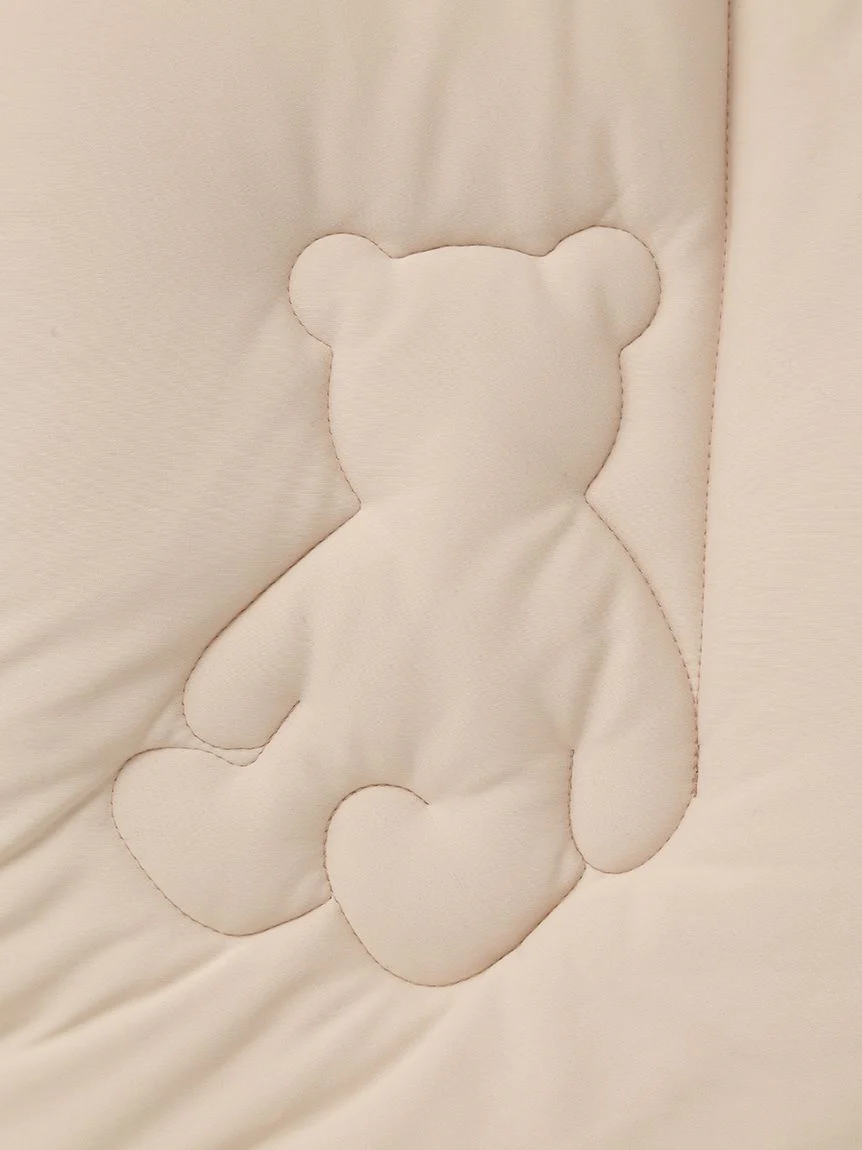 [Sleep] Bear Print Quilted blanket