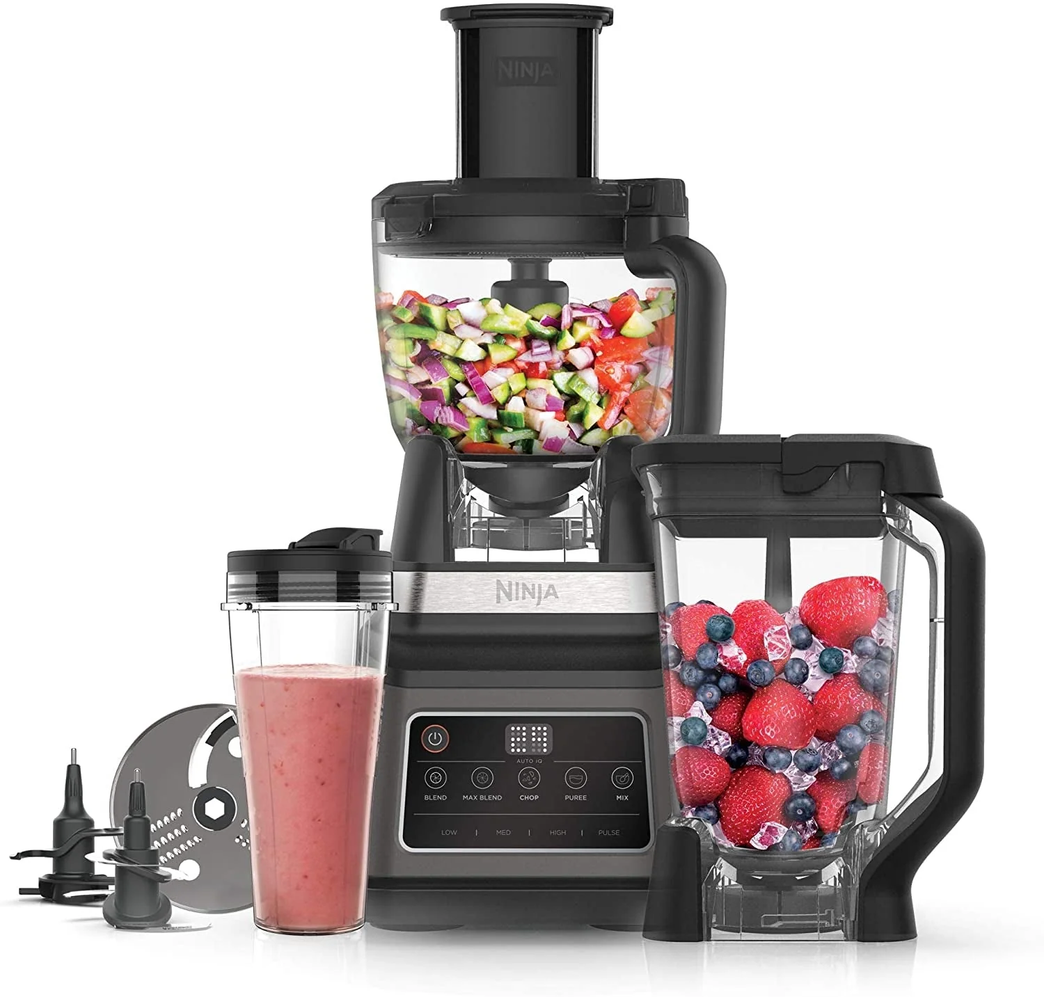 Ninja 220 volts Blender + Food Processor + Personal Blender (3 in 1) 220v 240 volts 50 hz BN800