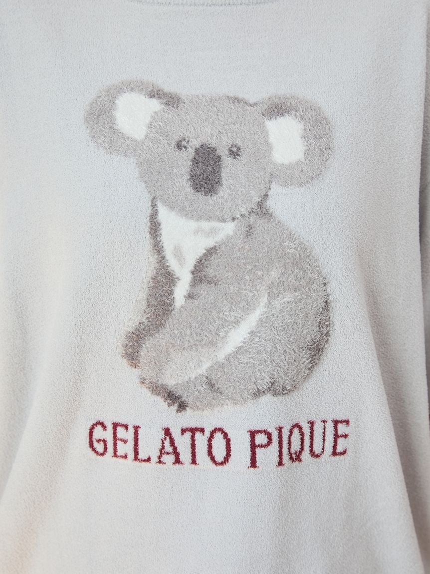 Koala Jacquard Airy Moco Pullover