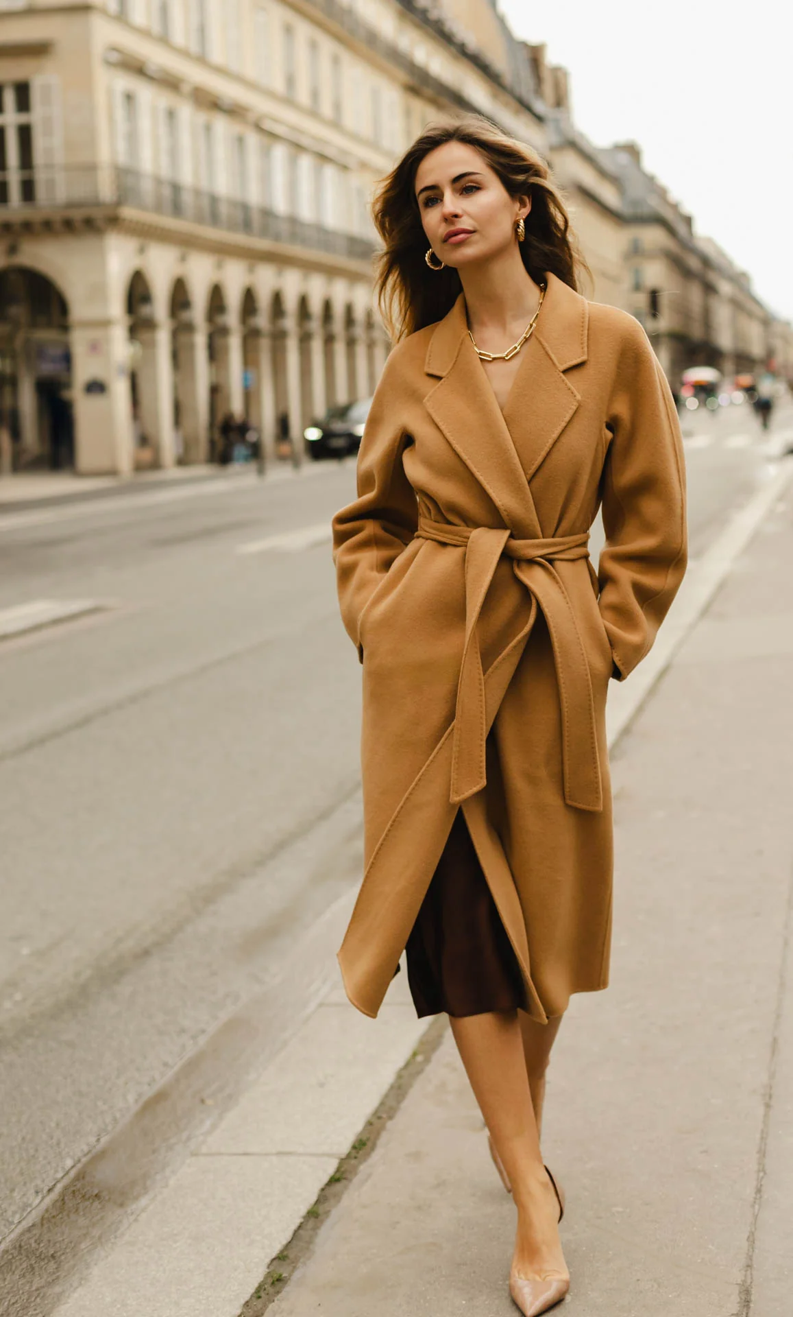 Marcella Cashmere Overcoat