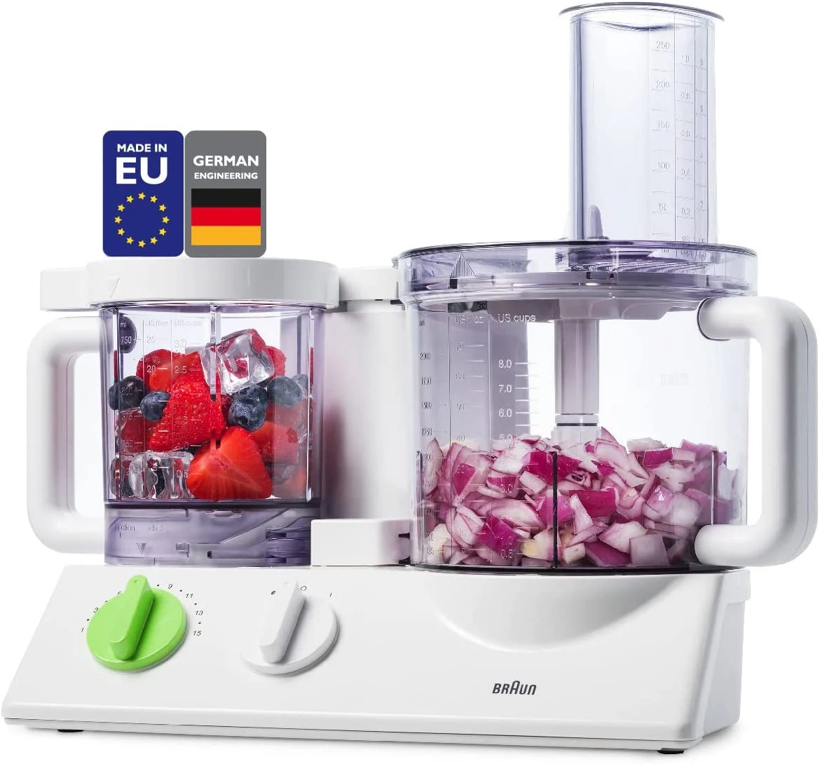 Braun FX3030 220 Volt Food Processor / Blender/ and citrus juicer 220 Volt/50 Hertz