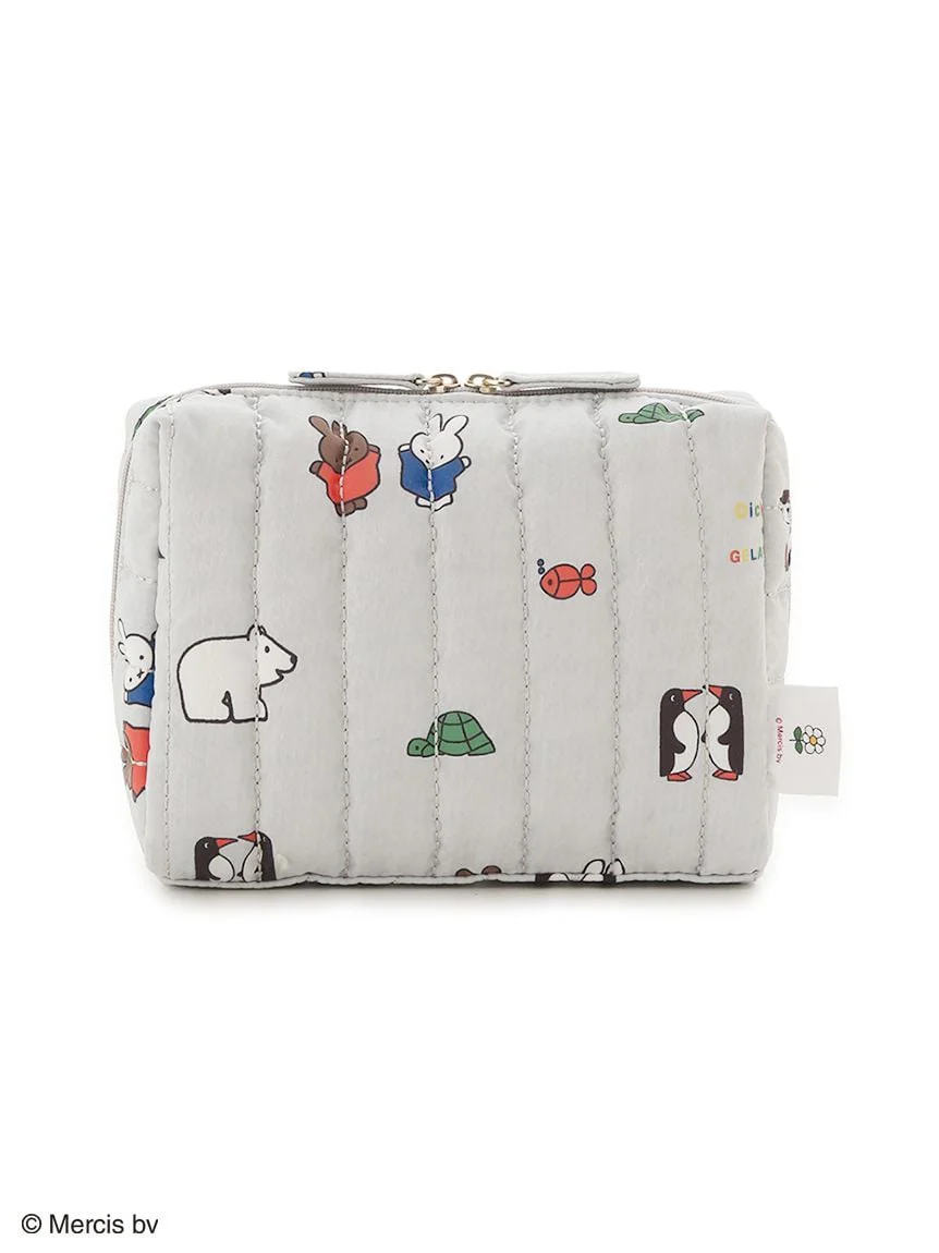 【Dick Bruna】Quilted All-Over Print Pouch