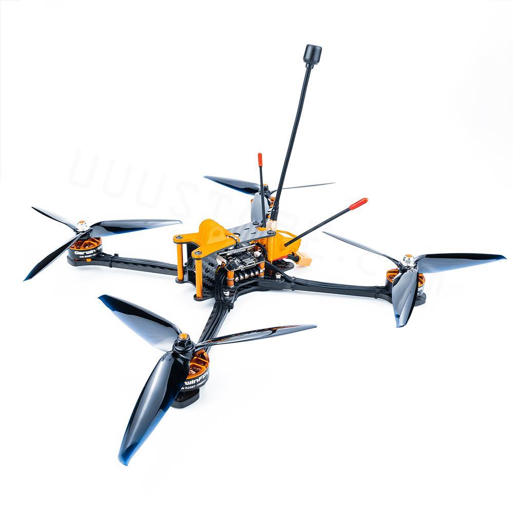 2023 New DarwinFPV Darwin 129 - 280mm 7Inch 3~5S FPV Racing Drone PNP Quadcopter F4 FC 50A 4in1 ESC VTX 1500TVL Camera 1800KV Motor