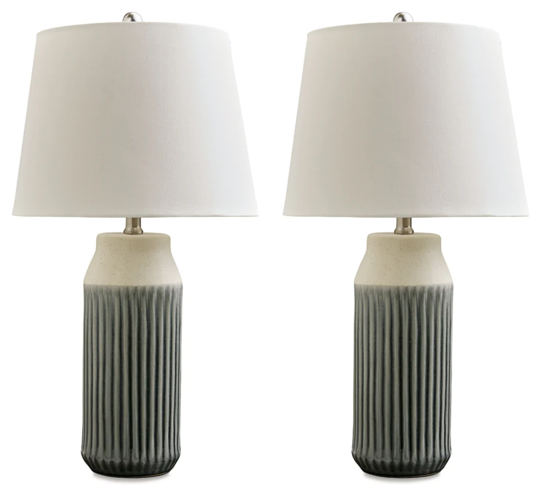 Afener Ceramic Table Lamp (2/CN)