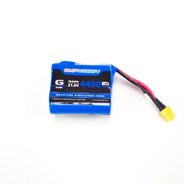 6S 21.6V 4400mAh 10C Lipo Battery For OMPHOBBY ZMO VTOL Drone