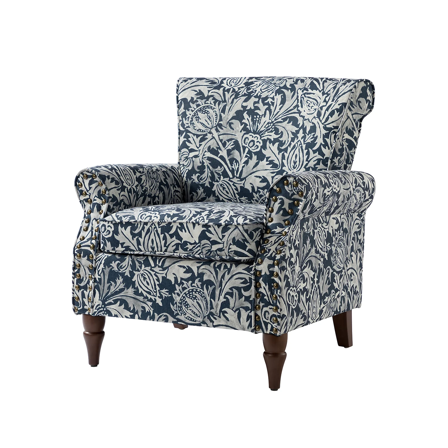 Araceli Armchair in Navy