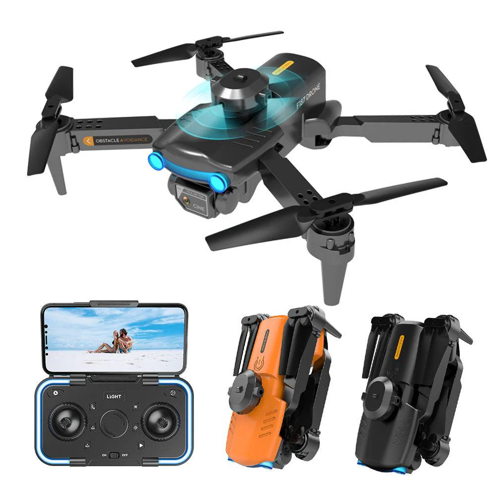 2024 New F187 Pro Drone - 4K HD Dual Camera Fixed Height Obstacle Avoidance 2.4Ghz Wifi Fpv Foldable Quadcopter RC Dron Toys Gifts