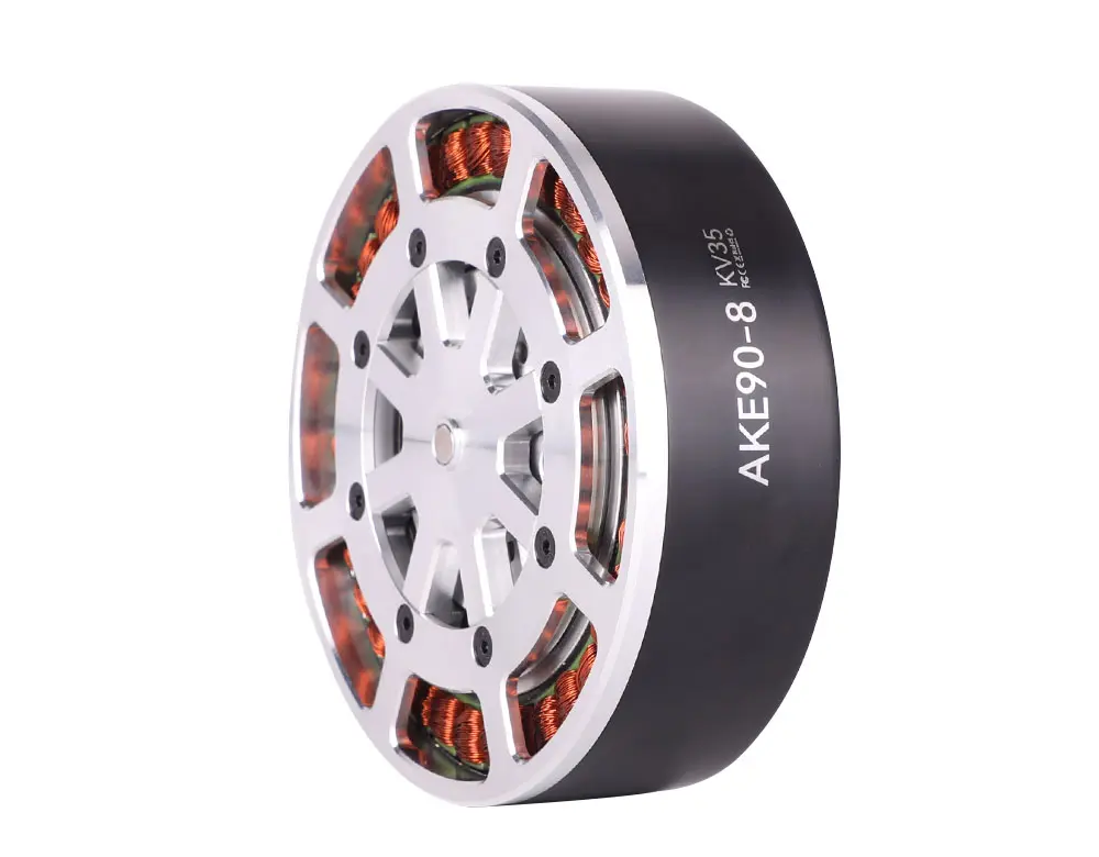 CubeMars AKE90-8 KV35 Quasi Direct Drive Robotic Actuator – 170Nm Peak Torque, 9 Arcmin Backlash, Modular Design Robot Motor for Exoskeletons