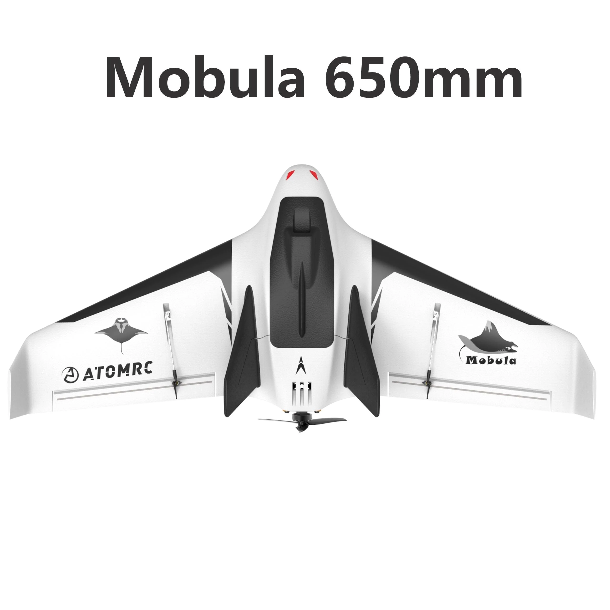ATOMRC Mobula 650mm Wingspan Fixed Wing FPV Aircraft RC Airplane KIT PNP FPV PNP Outdoor Flying Wing