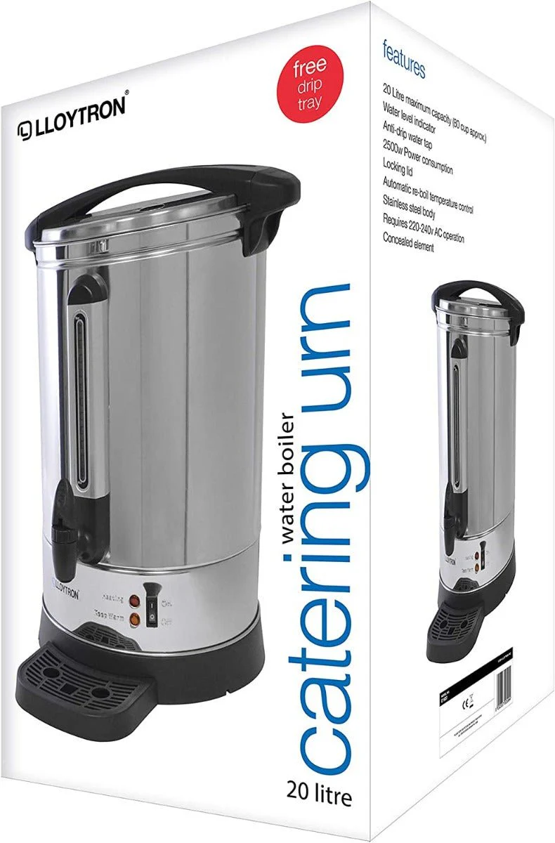 220v LLOYTRON / Oypla OYP3166  20 liter Coffee and Tea URN 50 hz E1920