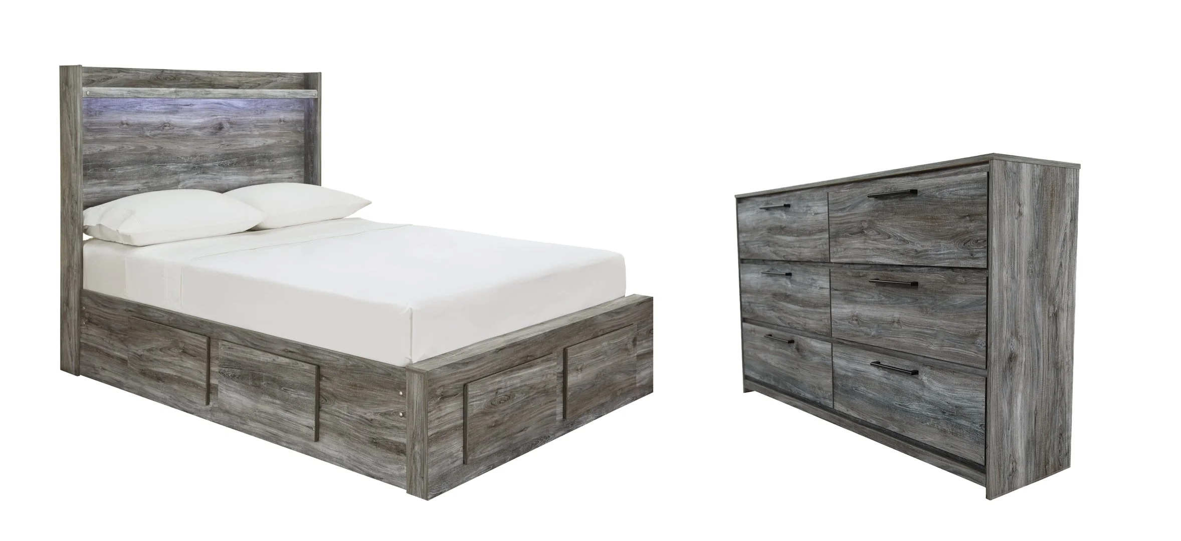 Baystorm Grey Bedroom Set