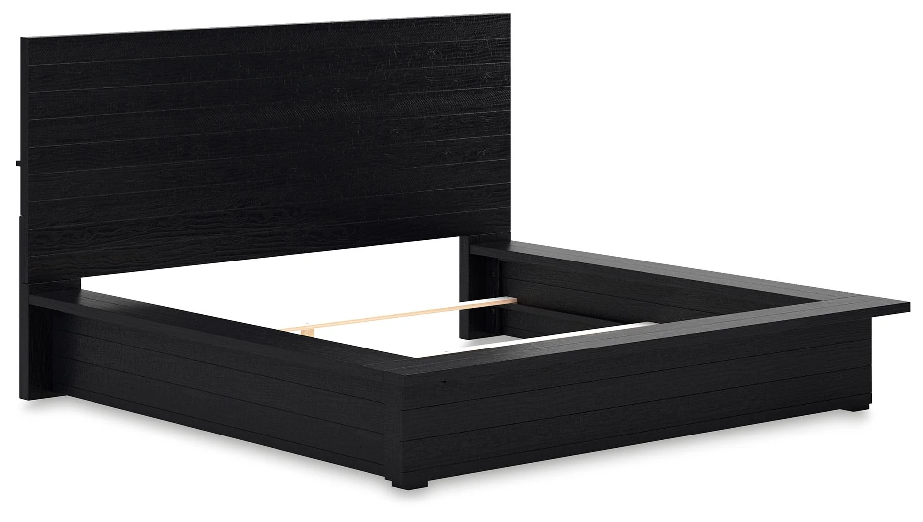 Londer - King Panel Bed - Black
